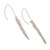 Sterling silver dangle earrings, 'Plantago' - Nature Inspired Sterling SIlver Dangle Earrings (image 2c) thumbail