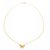 Gold-plated filigree pendant necklace, 'Radiant Butterfly' - Butterfly Necklace in 18k Gold Plated Filigree (image 2a) thumbail