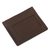 Leather card holder, 'Signature in Mahogany' - Four Slot Mahogany Brown Leather Card Holder from Peru (image 2d) thumbail