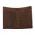 Leather wallet, 'Subtle in Camel' - Six Card Slot Bi-Fold Brown Leather Wallet from Peru (image 2e) thumbail