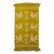 Wool area rug, 'Sunrise Song' (2x3.5) - Geometric Golden Yellow Bird Wool Area Rug from Peru (2x3.5) (image 2a) thumbail