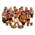 Ceramic tableau, 'Loaves and Fishes' (12 pieces) - Handmade Ceramic Christian Themed Tableau (12 Pieces) (image 2a) thumbail
