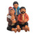Ceramic tableau, 'Loaves and Fishes' (12 pieces) - Handmade Ceramic Christian Themed Tableau (12 Pieces) (image 2e) thumbail