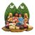 Ceramic nativity scenes, 'Ayacucho Christmas' (pair) - Handmade Ceramic Nativity Scenes (Pair) (image 2b) thumbail