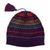 100% alpaca knit hat, 'Jewel of the Andes' - Jewel-Toned 100% Alpaca Knit Hat thumbail