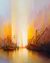'Surreal Moment' - Original Signed Oil Painting of Sailboats in the Light thumbail