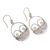 Sterling silver dangle earrings, 'Midnight in the City' - Contemporary Sterling Silver Earrings (image 2c) thumbail