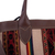 Leather and wool shoulder bag, 'Inca Legend' - Wool and Leather Shoulder Bag (image 2d) thumbail
