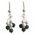 Azure-malachite dangle earrings, 'Azure Cascade' - Handmade Azure-Malachite Earrings thumbail