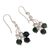 Azure-malachite dangle earrings, 'Azure Cascade' - Handmade Azure-Malachite Earrings (image 2c) thumbail