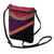 Suede sling bag, 'Traveling Llama' - Small Suede Shoulder Bag with Llama on Mountain Image (image 2c) thumbail