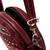 Leather sling, 'Round Cusco' - Brown Leather Sling with Andean Textile and Adjustable Strap (image 2f) thumbail