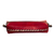 Leather makeup case, 'Floral Red' - Leather Makeup Case with Floral Motif Hand-Painted in Peru (image 2c) thumbail