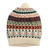 100% alpaca hat, 'Andean Nature' - Traditional Knit Ivory Alpaca Hat from the Andes (image 2c) thumbail