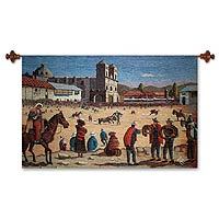 Wool tapestry,