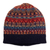 100% alpaca hat, 'Chavin Style' - Unisex Multicolored Hat Knitted from 100% Alpaca in Peru (image 2b) thumbail