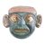Copper mask, 'Lord of Sipan' - Handcrafted Archaeological Copper and Bronze Mask (image 2a) thumbail