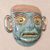 Copper mask, 'Lord of Sipan' - Handcrafted Archaeological Copper and Bronze Mask (image 2b) thumbail