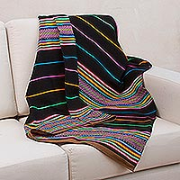 Wool lap throw blanket Horizons Peru