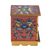 Painted glass jewelry box, 'Autumn Magic' - Glass Jewelry Chest Handpainted Russet Gold (image 2e) thumbail