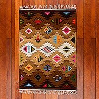 Wool rug,
