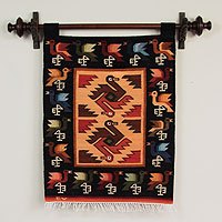 Wool tapestry,