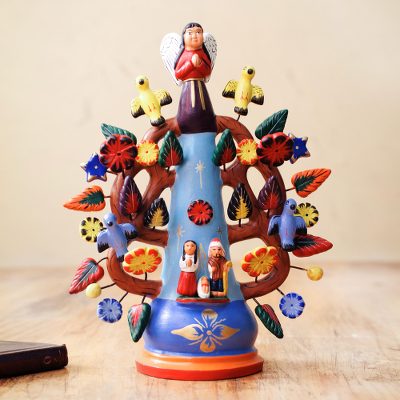 Ceramic candleholder, Christmas Light