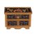 Painted glass chest of drawers, 'Renaissance' - Collectible Reverse Painted Glass Decorative Jewelry Box (image 2c) thumbail