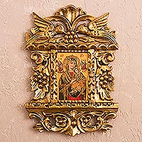 'Our Lady of Perpetual Help' - Framed Colonial Replica Painting