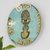 Copper plate, 'Ceremonial Dagger' - Hand Crafted Archaeological Tumi Bronze and Copper Plate (image 2b) thumbail