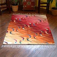 Wool rug,