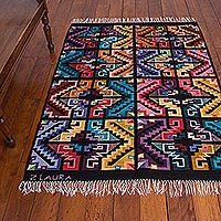 Wool rug,
