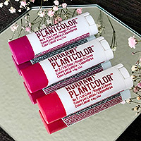 Hurraw! PLANTCOLOR Lip Color No. 3 - Vegan Tinted Lip Balm in Magenta Shade