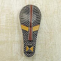 Akan wood mask,