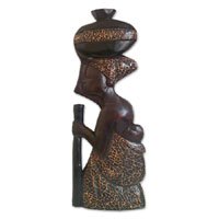 Wood wall adornment,