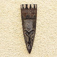 Akan wood mask,