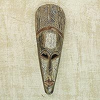 Akan wood mask,