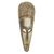 Akan wood mask, 'Ghanaian Mother' - Akan wood mask (image 2a) thumbail