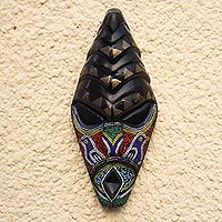 Akan wood mask,