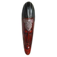 Akan wood mask,