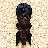 Akan wood mask,