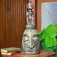 Malian wood mask,