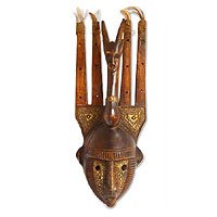 Malian wood mask,