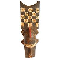 Malian wood mask,