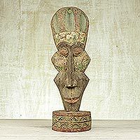 Akan wood mask,