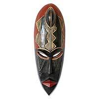 Ewe wood mask,