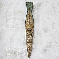 Akan wood mask,