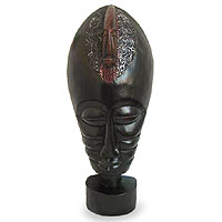 Wood mask One in Fellowship Ghana