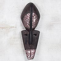 Ghanaian wood mask,