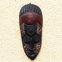 Akan wood mask,